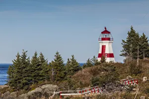 Images Dated 26th March 2019: Canada, New Brunswick, Campobello Island, Head Harbour Lightstation lighthouse