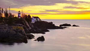 Images Dated 7th December 2009: Canada, New Brunswick, Campobello Island, East Quoddy (Head Harbour) Lighthouse