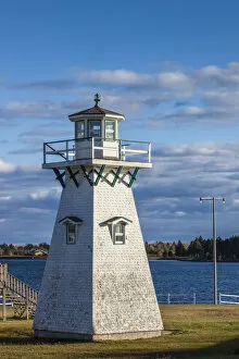 Images Dated 26th March 2019: Canada, New Brunswick, Northeastern New Bruswick, Sheila, old lighthouse
