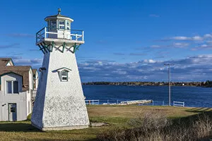 Images Dated 26th March 2019: Canada, New Brunswick, Northeastern New Bruswick, Sheila, old lighthouse