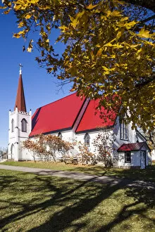 Images Dated 26th March 2019: Canada, New Brunswick, Saint John River Valley, Gagetown, St John Anglican Church, b