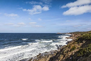 Images Dated 13th March 2019: Canada, Nova Scotia, Belle Cote, seascape of the Atlantic Ocean