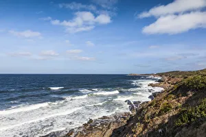 Images Dated 13th March 2019: Canada, Nova Scotia, Belle Cote, seascape of the Atlantic Ocean