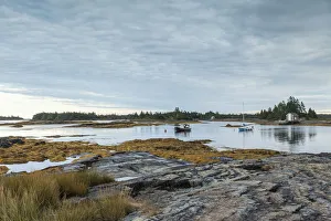 Images Dated 13th March 2019: Canada, Nova Scotia, Blue Rocks, coastal fishing village