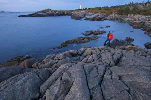 Canada, Nova Scotia, Cape Breton Island, Louisbourg, Lighthouse Canada, Nova Scotia, Cape Breton Island, Louisbourg, Lighthouse