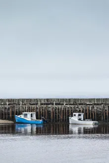 Canada, Nova Scotia, French Shore Area, Belliveau Cove, town pier