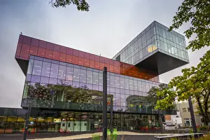 Canada, Nova Scotia, Halifax, Halifax Central Library, b. 2014, exterior