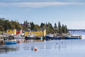 Canada, Nova Scotia, Northwest Cove, small coastal harbor