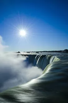 Images Dated 6th July 2012: Canada, Ontario, Niagara River, Niagara Falls, Horseshoe Falls
