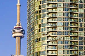 Cn Tower Prints: Canada, Ontario, Toronto, CN Tower