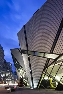 Images Dated 24th October 2016: Canada, Ontario, Toronto, Royal Ontario Museum, The Crystal, Daniel Liebeskind, architect
