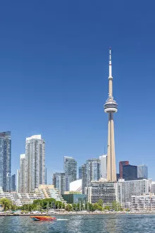 Images Dated 5th March 2020: Canada, Ontario, Toronto, Skyline including CN Tower