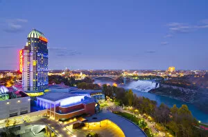 Images Dated 31st May 2012: Canada, Ontario and USA, New York State, Niagara Falls, American Falls and Bridal