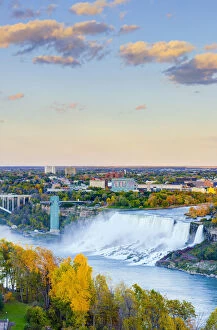 Water Fall Gallery: Canada, Ontario and USA, New York State, Niagara Falls, American Falls and Bridal