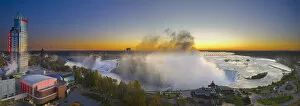 Images Dated 31st May 2012: Canada, Ontario and USA, New York State, Niagara Falls, American Falls, Bridal Veil Falls