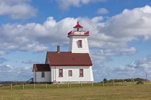 Canada, Prince Edward Island, Wood Islands, Wood Islands Lighthouse