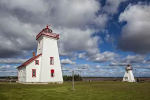 Images Dated 26th March 2019: Canada, Prince Edward Island, Wood Islands, Wood Islands Lighthouse