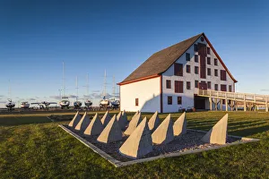 National Historic Site Prints: Canada, Quebec, Gaspe Peninsula, Paspebiac, Site Historique Banc-de-Peche de Paspebiac