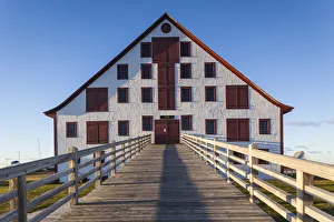 Canada, Quebec, Gaspe Peninsula, Paspebiac, Site Historique Banc-de-Peche de Paspebiac
