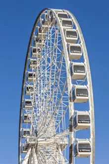 Images Dated 27th March 2018: Canada, Quebec, Montreal, The Old Port, The Montreal Observation Wheel, autumn
