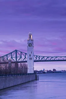 Clocktower Prints: Canada, Quebec, Montreal, Old Port clocktower