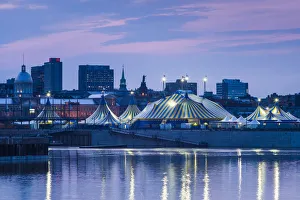 Circus Prints: Canada, Quebec, Montreal, Palais de Congres de Montreal, convention Center, Old Port