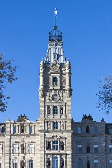 French Canadian Prints: Canada, Quebec, Quebec City, Hotel du Parlement, Quebec Provincial Legislature, exterior