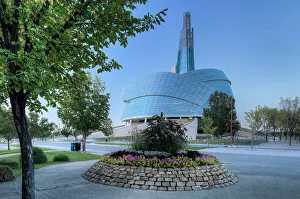 Antoine Predock Architect Prints: Canadian Museum for Human Rights (CMHR), Winnipeg, Manitoba, Canada
