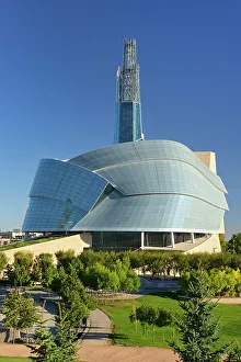 Antoine Predock Architect Prints: Canadian Museum for Human Rights (CMHR), Winnipeg, Manitoba, Canada