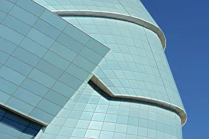 Antoine Predock Architect Prints: Canadian Museum for Human Rights (CMHR) and The Cloud fascade, Winnipeg, Manitoba, Canada