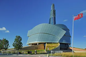 Antoine Predock Architect Prints: Canadian Museum for Human Rights, Winnipeg, Manitoba, Canada