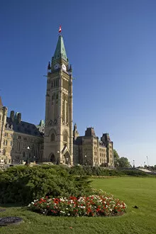 Images Dated 19th March 2008: Canadian Parliament, Parliament Hill, Ottawa, Ontario, Canada