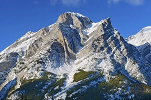 Images Dated 14th June 2023: Canadian Rockies in winter, Mt.Kidd, Kananaskis Country, Alberta, Canada Kananaskis Country