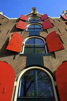 Images Dated 21st December 2011: Canal Houses, Jordaan, Amsterdam, Holland