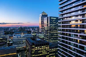 Images Dated 20th July 2022: Canary Wharf/Docklands, London, England, UK