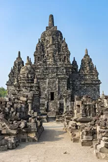 Candi Sewu, Prambanan temple complex, Yogyakarta, Java, Indonesia