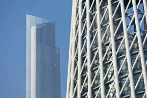 Canton Tower and CTF Finance Centre (worldaA┬ÇA┬Ös 7th tallest building in 2017 at 530m)