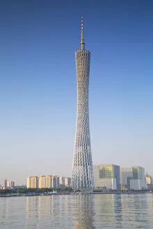 Images Dated 17th February 2015: Canton Tower, Tian He, Guangzhou, Guangdong, China