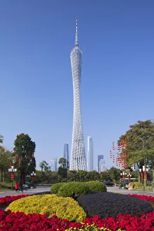 Canton Tower Prints: Canton Tower, Tianhe, Guangzhou, Guangdong, China