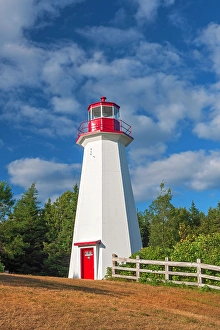 La Belle Province Prints: Cap-de-Bon-Desir lighthouse Cap-de-Bon-Desir, Quebec, Canada
