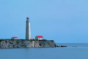 National Historic Site Prints: Cap-des-Rosiers Lighthouse on Gulf of St