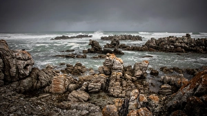 Western Cape Prints: Cape Agulhas (Southern Most Point in Africa), Western Cape, South Africa