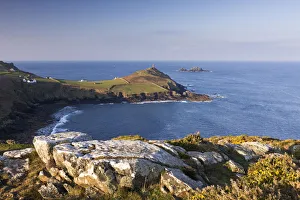 Cape Cornwall from Kenidjack Castle, Cornwall, England