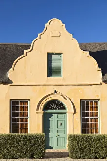 Montagu Prints: Cape Dutch style house, Montagu, Western Cape, South Africa