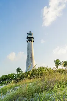 Miami Dade County Prints: Cape Florida Lighthouse, Bill Baggs Cape Florida State Park
