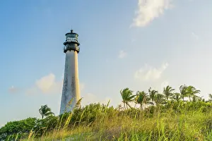 Miami Dade County Prints: Cape Florida Lighthouse, Bill Baggs Cape Florida State Park