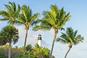 Miami Dade County Prints: Cape Florida Lighthouse, Bill Baggs Cape Florida State Park