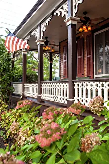 Images Dated 8th August 2022: Cape May is Americas first seaside resort. It has the largest collection of Victorian Architecure