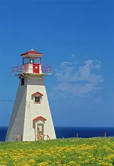 Lighthouses Collection: Cape Tryon Lighthouse Cape Tryon, Prince Edward Island, Canada