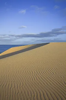 Cabo Verde Prints: Cape Verde, Boavista, Chaves Beach (Praia de Chaves), sand dunes